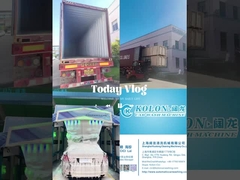 Standort: Kolon in Shanghai Schiff nach Taiwan Maschinenmodell: 3 Einheiten Kolon KL-360plus