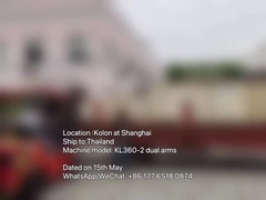 Kolon KL360-2 mit doppelten Armen, berührungslose Waschmaschine, Lieferung nach Thailand!
