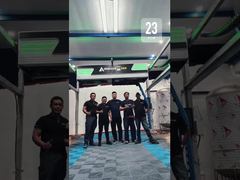 Kolon-Techniker haben die berührungslose Autowaschanlage auf den Philippinen vollständig installiert und in Betrieb genommen!!