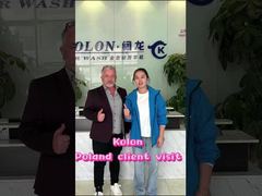Kolon freut sich, einen professionellen Kunden aus Polen begrüßen zu dürfen, der unsere Fabrik besucht!