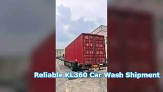 Kolon liefert 2 Einheiten Autowaschmaschinen Modell Kl360-1 und Wasserenthärter nach Bulgarien!