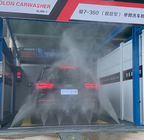 Arbeitssparende automatische berührungslose Waschmaschine KL360-1 15kw Wasserpumpe 12kw Lufttrockner