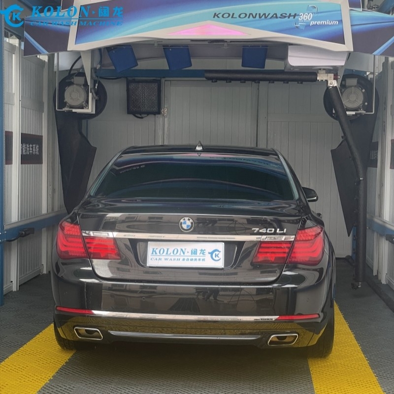 Automatische berührungslose berührungslose Autowaschmaschine KL360 Premium 22kw Wasserpumpe, 33kw Lufttrockner