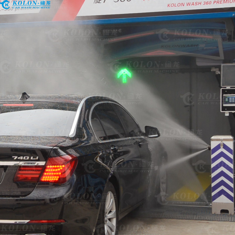 Automatische berührungslose berührungslose Autowaschmaschine KL360 Premium 22kw Wasserpumpe, 33kw Lufttrockner