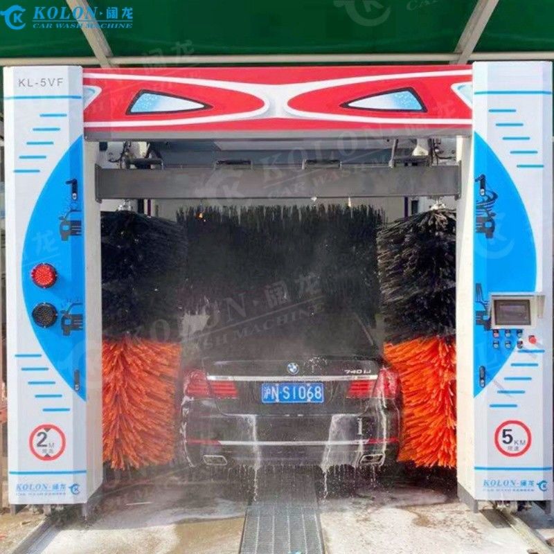 Automatische 5-Bürsten-Rollover-Autowaschmaschine mit integriertem Lufttrockner | Kolon KL-5VF
