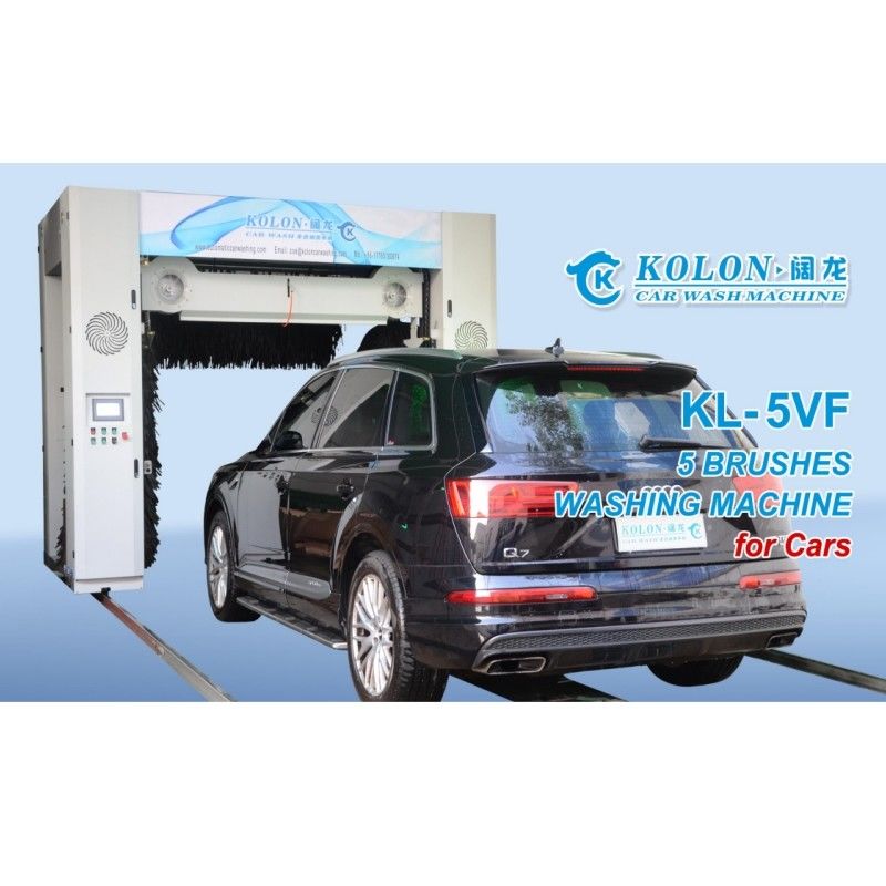 Automatische 5-Bürsten-Rollover-Autowaschmaschine mit integriertem Lufttrockner | Kolon KL-5VF