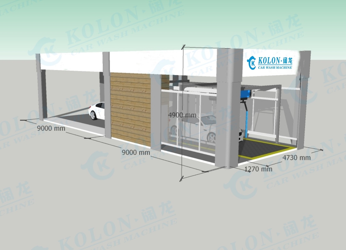KOLON 380V 24,5kW Druckverstellbare berührungslose Waschmaschine mit Hochdruckwaschfunktion