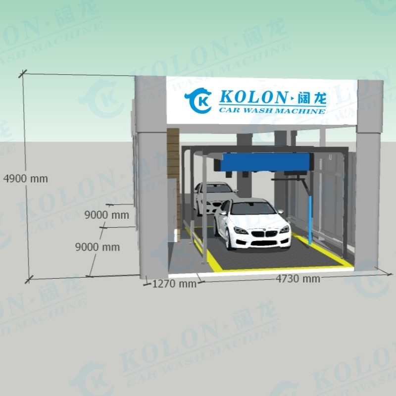KOLON 380V 24,5kW Druckverstellbare berührungslose Waschmaschine mit Hochdruckwaschfunktion