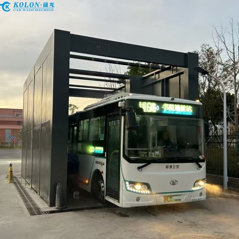 Zeitersparnis 3-5 Minuten pro Auto Bus Reinigungsmaschine mit unbegrenzter maximaler Länge