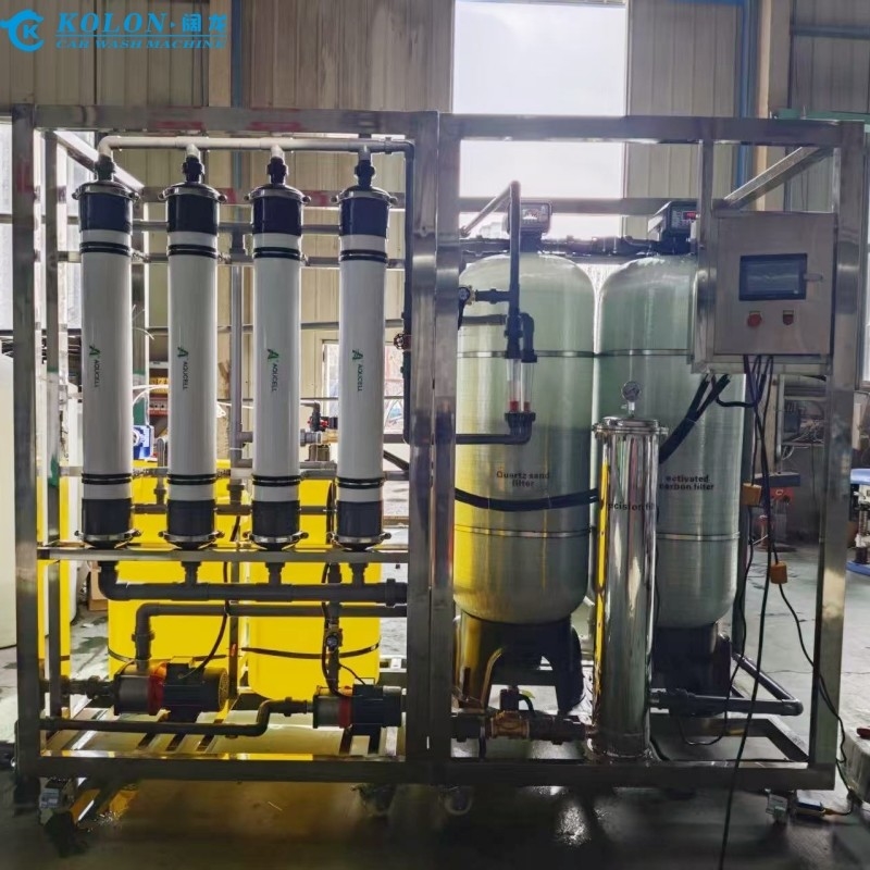 Kolon 4 m3 / h,6 Stufen Prozesswassersystem Stand der Technik Edelstahl Abwasseraufbereitungssystem