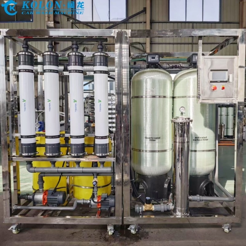 Kolon 4 m3 / h,6 Stufen Prozesswassersystem Stand der Technik Edelstahl Abwasseraufbereitungssystem