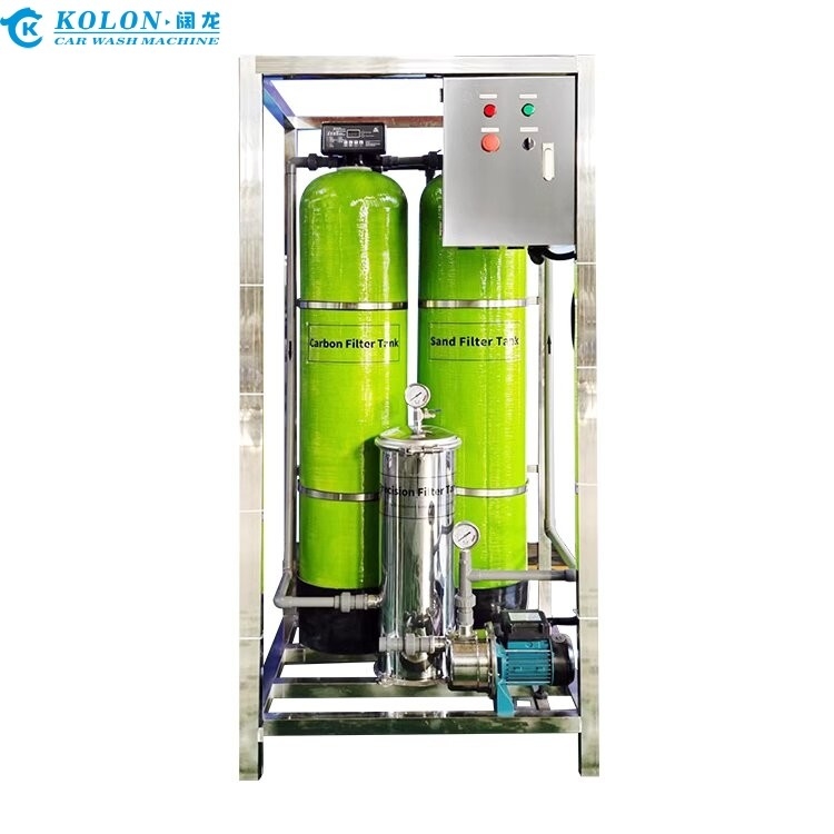 Kolon Silber Abwasserbehandlungssystem Edelstahlrahmen Fünfstufige Filtrationsanlage