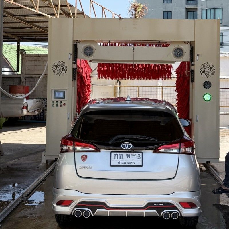 Kolon Hot Dip Galvanized Stahlrahmen für Langlebigkeit und Korrosionsbeständigkeit in der vollautomatischen Roll-Over Autowaschmaschine