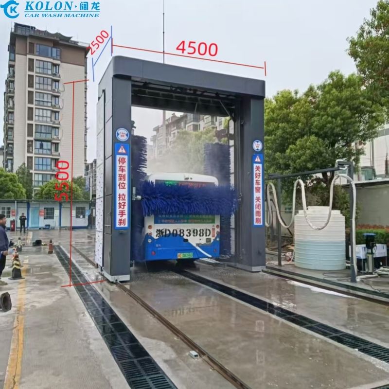 Kolon erlebt einzigartige Reinigungsergebnisse mit unserer hochmodernen Buswaschmaschine