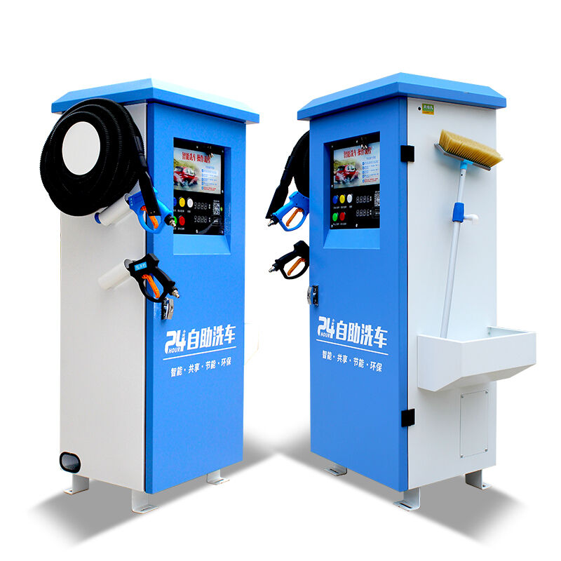 Kolon manueller Autowaschautomat mit Hochleistungs-All-in-One-Selbstbedienungs-Autowaschsystem, ausgelegt für Effizienz, Langlebigkeit und Benutzerfreundlichkeit