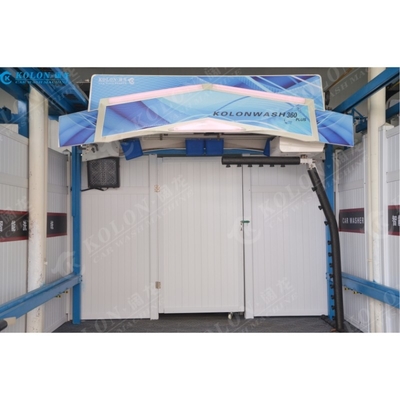 Automatische berührungsfreie Autowaschmaschine Ausrüstung KL-360 PLUS 22kw Wasserpumpe 22kw Lüfter