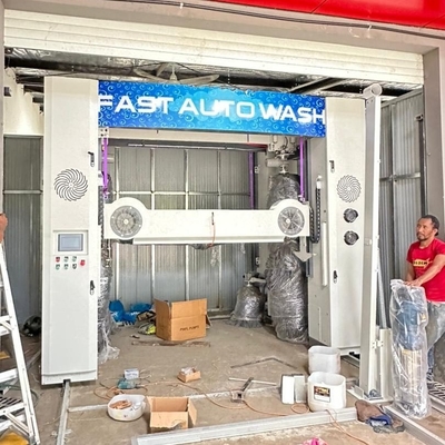 15 Fahrzeuge/Stunde Waschmaschine mit Schaumspray Schnelle Waschzeit