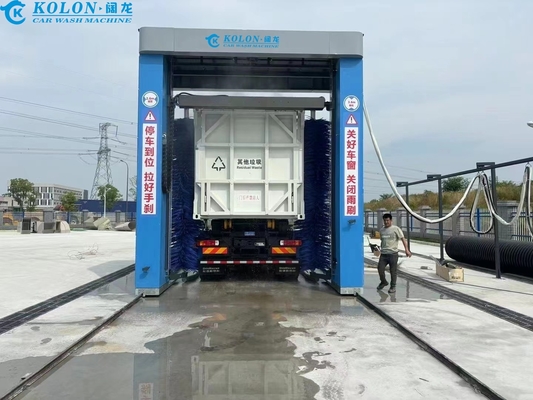 Wasser sparsame Buswaschmaschine KL-EN1 mit 3-5 Minuten Waschzeit und 67 kW Leistung
