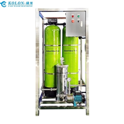 Kolon Silber Abwasserbehandlungssystem Edelstahlrahmen Fünfstufige Filtrationsanlage
