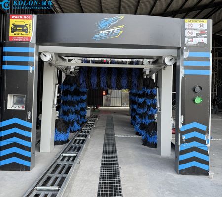 Automatische Tunnel-Autowaschmaschine 12,5m Fördersystem